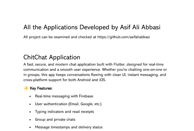 build mobile responsive, social media and modern chatting apps using flutter